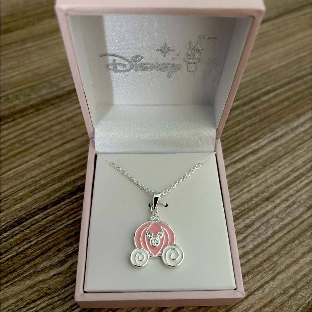 NEW Official Disney kingdoms + Castles necklace